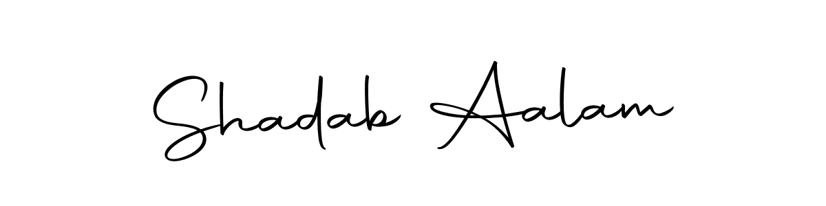 Also You can easily find your signature by using the search form. We will create Shadab Aalam name handwritten signature images for you free of cost using Autography-DOLnW sign style. Shadab Aalam signature style 10 images and pictures png