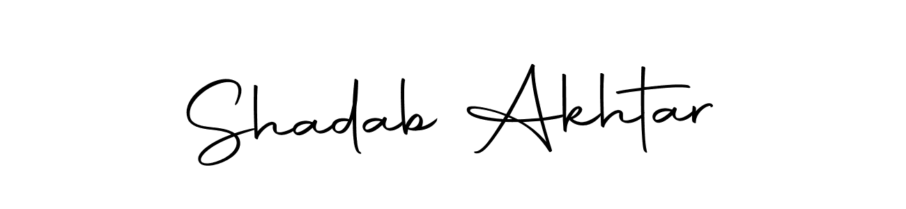 Make a short Shadab Akhtar signature style. Manage your documents anywhere anytime using Autography-DOLnW. Create and add eSignatures, submit forms, share and send files easily. Shadab Akhtar signature style 10 images and pictures png