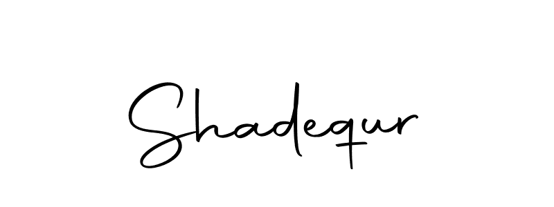 How to Draw Shadequr signature style? Autography-DOLnW is a latest design signature styles for name Shadequr. Shadequr signature style 10 images and pictures png