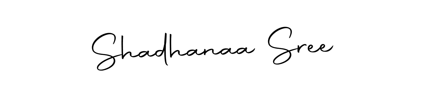 Also we have Shadhanaa Sree name is the best signature style. Create professional handwritten signature collection using Autography-DOLnW autograph style. Shadhanaa Sree signature style 10 images and pictures png
