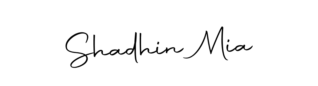 The best way (Autography-DOLnW) to make a short signature is to pick only two or three words in your name. The name Shadhin Mia include a total of six letters. For converting this name. Shadhin Mia signature style 10 images and pictures png