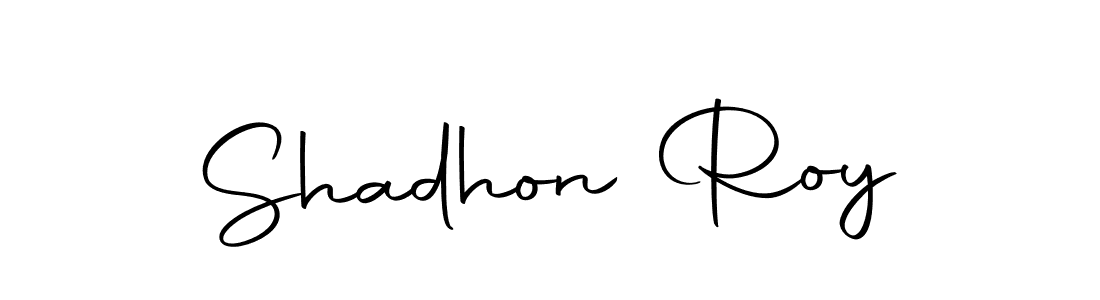 It looks lik you need a new signature style for name Shadhon Roy. Design unique handwritten (Autography-DOLnW) signature with our free signature maker in just a few clicks. Shadhon Roy signature style 10 images and pictures png