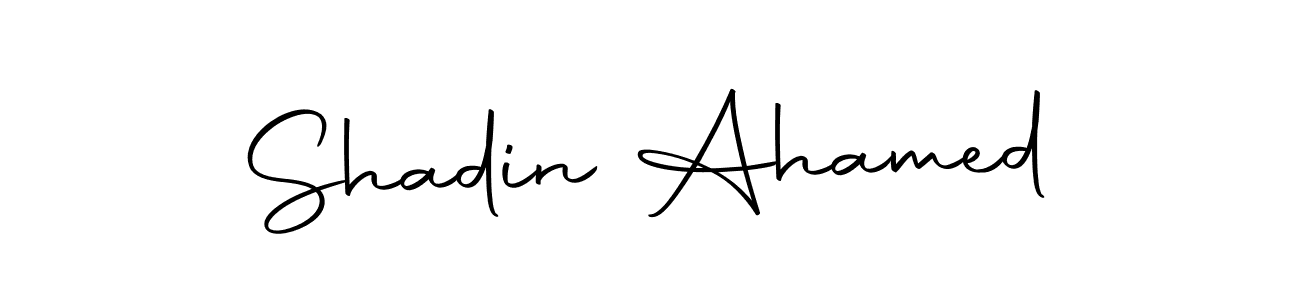 Autography-DOLnW is a professional signature style that is perfect for those who want to add a touch of class to their signature. It is also a great choice for those who want to make their signature more unique. Get Shadin Ahamed name to fancy signature for free. Shadin Ahamed signature style 10 images and pictures png
