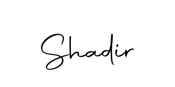 Make a beautiful signature design for name Shadir. With this signature (Autography-DOLnW) style, you can create a handwritten signature for free. Shadir signature style 10 images and pictures png