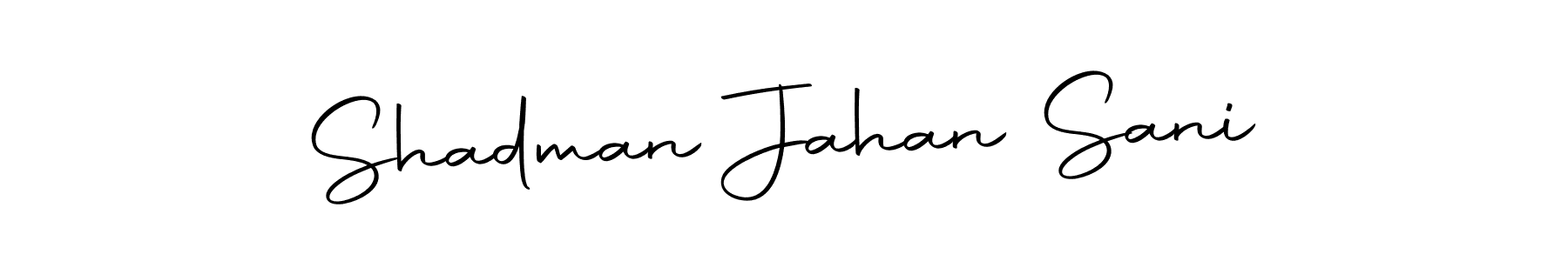 Similarly Autography-DOLnW is the best handwritten signature design. Signature creator online .You can use it as an online autograph creator for name Shadman Jahan Sani. Shadman Jahan Sani signature style 10 images and pictures png