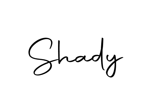 How to make Shady signature? Autography-DOLnW is a professional autograph style. Create handwritten signature for Shady name. Shady signature style 10 images and pictures png