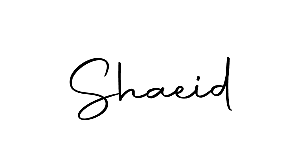 How to make Shaeid signature? Autography-DOLnW is a professional autograph style. Create handwritten signature for Shaeid name. Shaeid signature style 10 images and pictures png
