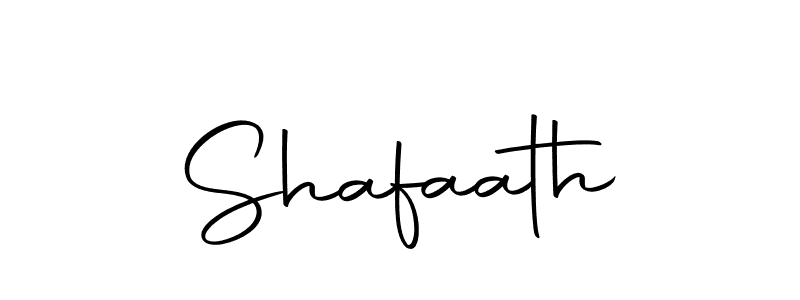 Design your own signature with our free online signature maker. With this signature software, you can create a handwritten (Autography-DOLnW) signature for name Shafaath. Shafaath signature style 10 images and pictures png