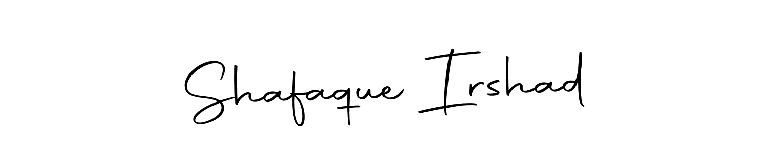 How to make Shafaque Irshad name signature. Use Autography-DOLnW style for creating short signs online. This is the latest handwritten sign. Shafaque Irshad signature style 10 images and pictures png