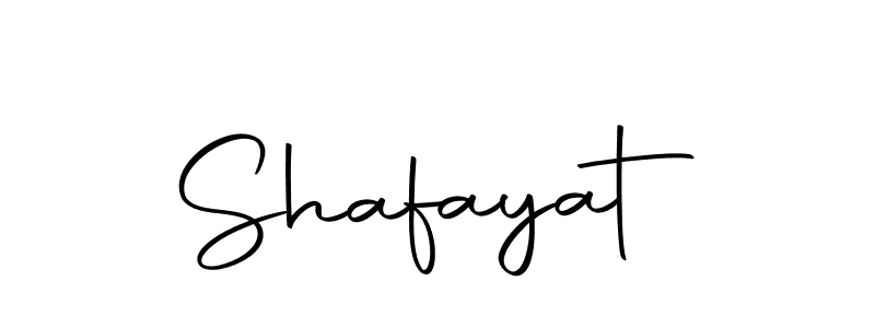 Create a beautiful signature design for name Shafayat. With this signature (Autography-DOLnW) fonts, you can make a handwritten signature for free. Shafayat signature style 10 images and pictures png