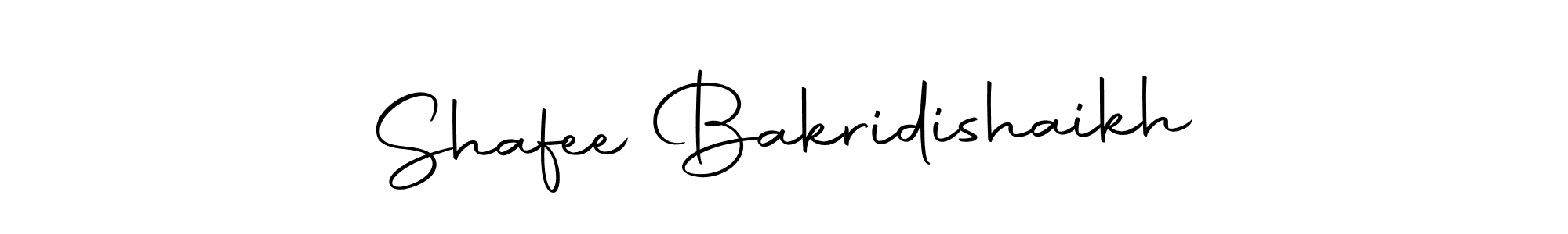Autography-DOLnW is a professional signature style that is perfect for those who want to add a touch of class to their signature. It is also a great choice for those who want to make their signature more unique. Get Shafee Bakridishaikh name to fancy signature for free. Shafee Bakridishaikh signature style 10 images and pictures png
