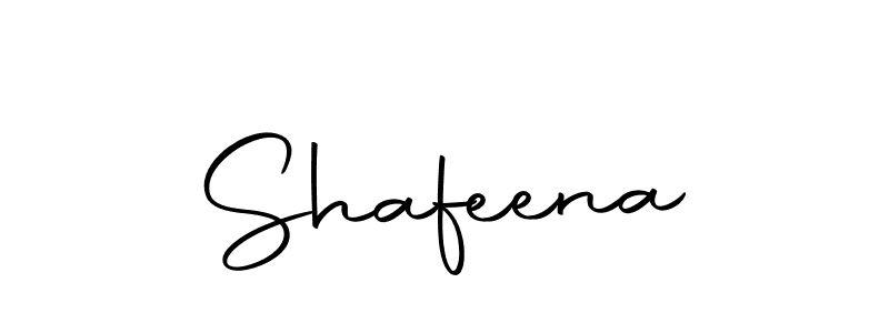 Create a beautiful signature design for name Shafeena. With this signature (Autography-DOLnW) fonts, you can make a handwritten signature for free. Shafeena signature style 10 images and pictures png