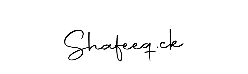 It looks lik you need a new signature style for name Shafeeq.ck. Design unique handwritten (Autography-DOLnW) signature with our free signature maker in just a few clicks. Shafeeq.ck signature style 10 images and pictures png