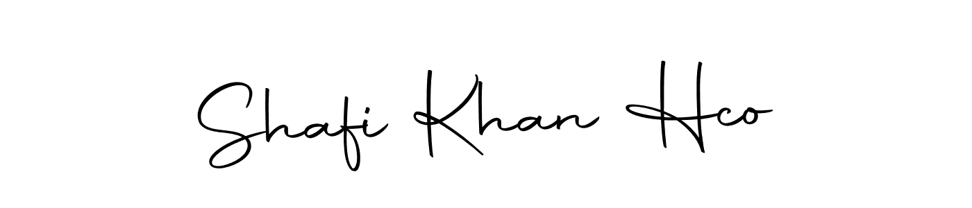 Create a beautiful signature design for name Shafi Khan Hco. With this signature (Autography-DOLnW) fonts, you can make a handwritten signature for free. Shafi Khan Hco signature style 10 images and pictures png