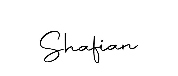 Use a signature maker to create a handwritten signature online. With this signature software, you can design (Autography-DOLnW) your own signature for name Shafian. Shafian signature style 10 images and pictures png