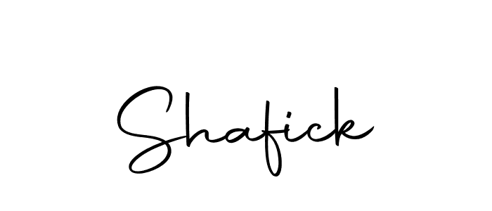 How to make Shafick signature? Autography-DOLnW is a professional autograph style. Create handwritten signature for Shafick name. Shafick signature style 10 images and pictures png
