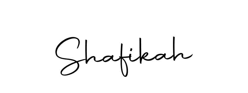 Use a signature maker to create a handwritten signature online. With this signature software, you can design (Autography-DOLnW) your own signature for name Shafikah. Shafikah signature style 10 images and pictures png