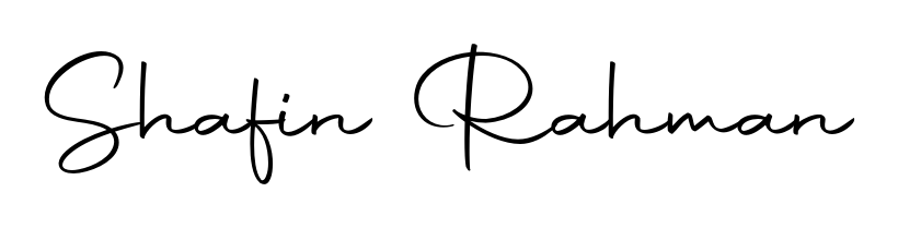 Discover how Shafin Rahman looks in an executive cursive font (Autography-DOLnW). Perfect for legal documents, invoices, and certificates. Shafin Rahman signature style 10 images and pictures png