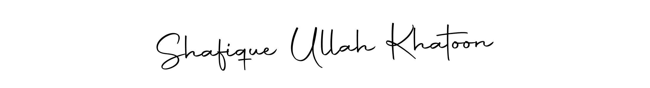 Also You can easily find your signature by using the search form. We will create Shafique Ullah Khatoon name handwritten signature images for you free of cost using Autography-DOLnW sign style. Shafique Ullah Khatoon signature style 10 images and pictures png
