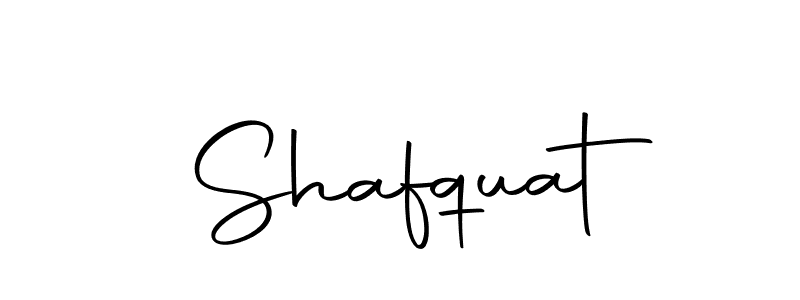 Create a beautiful signature design for name Shafquat. With this signature (Autography-DOLnW) fonts, you can make a handwritten signature for free. Shafquat signature style 10 images and pictures png