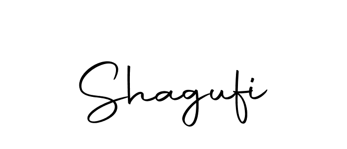 Design your own signature with our free online signature maker. With this signature software, you can create a handwritten (Autography-DOLnW) signature for name Shagufi. Shagufi signature style 10 images and pictures png