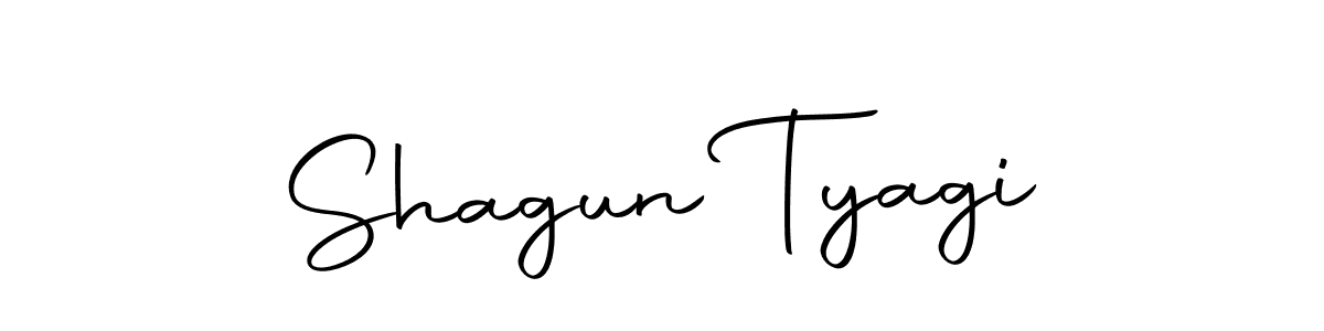 Shagun Tyagi stylish signature style. Best Handwritten Sign (Autography-DOLnW) for my name. Handwritten Signature Collection Ideas for my name Shagun Tyagi. Shagun Tyagi signature style 10 images and pictures png