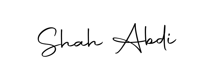 The best way (Autography-DOLnW) to make a short signature is to pick only two or three words in your name. The name Shah Abdi include a total of six letters. For converting this name. Shah Abdi signature style 10 images and pictures png