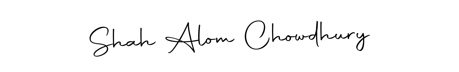 Autography-DOLnW is a professional signature style that is perfect for those who want to add a touch of class to their signature. It is also a great choice for those who want to make their signature more unique. Get Shah Alom Chowdhury name to fancy signature for free. Shah Alom Chowdhury signature style 10 images and pictures png