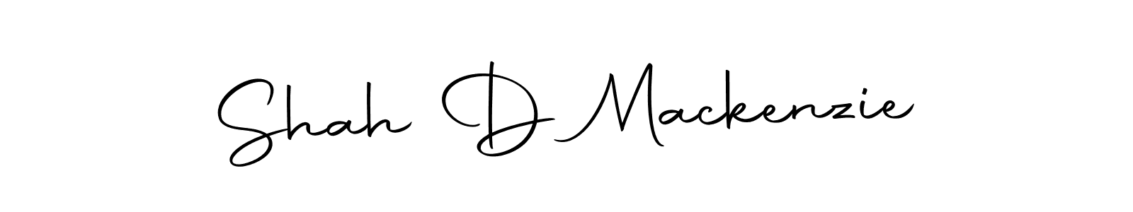 Also we have Shah D Mackenzie name is the best signature style. Create professional handwritten signature collection using Autography-DOLnW autograph style. Shah D Mackenzie signature style 10 images and pictures png