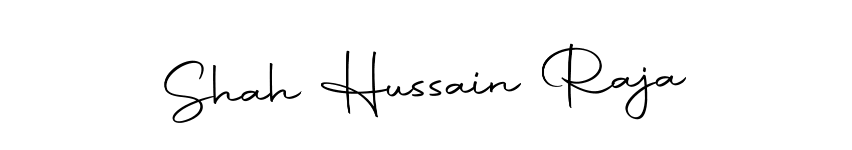 Create a beautiful signature design for name Shah Hussain Raja. With this signature (Autography-DOLnW) fonts, you can make a handwritten signature for free. Shah Hussain Raja signature style 10 images and pictures png