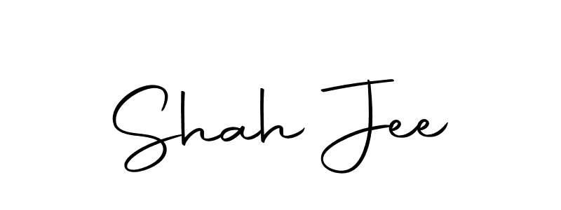 Create a beautiful signature design for name Shah Jee. With this signature (Autography-DOLnW) fonts, you can make a handwritten signature for free. Shah Jee signature style 10 images and pictures png