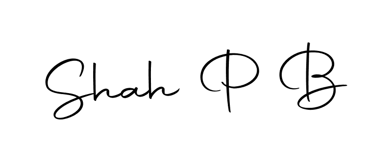 You should practise on your own different ways (Autography-DOLnW) to write your name (Shah P B) in signature. don't let someone else do it for you. Shah P B signature style 10 images and pictures png