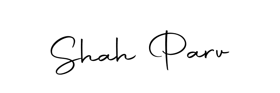 Design your own signature with our free online signature maker. With this signature software, you can create a handwritten (Autography-DOLnW) signature for name Shah Parv. Shah Parv signature style 10 images and pictures png