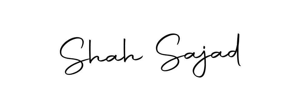 Use a signature maker to create a handwritten signature online. With this signature software, you can design (Autography-DOLnW) your own signature for name Shah Sajad. Shah Sajad signature style 10 images and pictures png