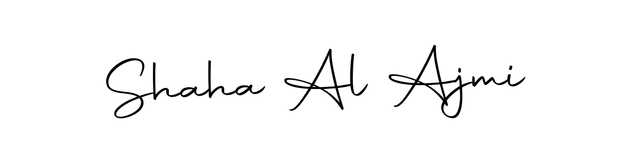 The best way (Autography-DOLnW) to make a short signature is to pick only two or three words in your name. The name Shaha Al Ajmi include a total of six letters. For converting this name. Shaha Al Ajmi signature style 10 images and pictures png