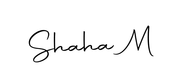 Autography-DOLnW is a professional signature style that is perfect for those who want to add a touch of class to their signature. It is also a great choice for those who want to make their signature more unique. Get Shaha M name to fancy signature for free. Shaha M signature style 10 images and pictures png