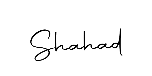 Make a beautiful signature design for name Shahad. With this signature (Autography-DOLnW) style, you can create a handwritten signature for free. Shahad signature style 10 images and pictures png