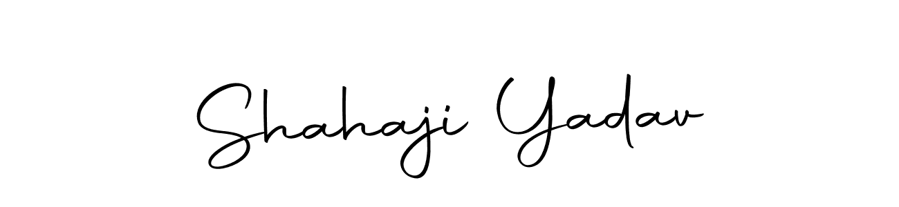Design your own signature with our free online signature maker. With this signature software, you can create a handwritten (Autography-DOLnW) signature for name Shahaji Yadav. Shahaji Yadav signature style 10 images and pictures png