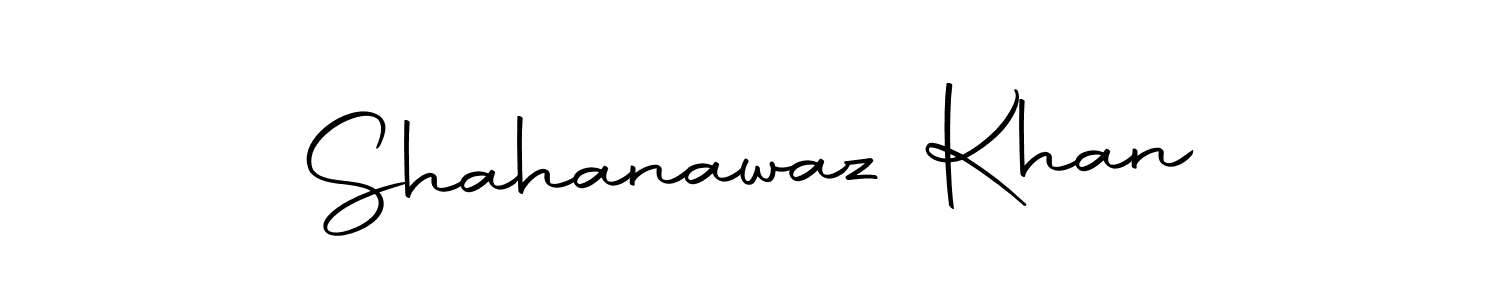 How to make Shahanawaz Khan name signature. Use Autography-DOLnW style for creating short signs online. This is the latest handwritten sign. Shahanawaz Khan signature style 10 images and pictures png