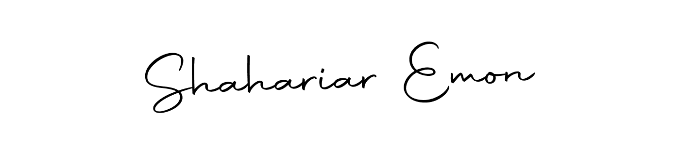 Here are the top 10 professional signature styles for the name Shahariar Emon. These are the best autograph styles you can use for your name. Shahariar Emon signature style 10 images and pictures png