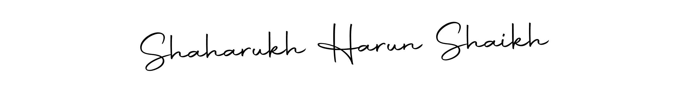 It looks lik you need a new signature style for name Shaharukh Harun Shaikh. Design unique handwritten (Autography-DOLnW) signature with our free signature maker in just a few clicks. Shaharukh Harun Shaikh signature style 10 images and pictures png