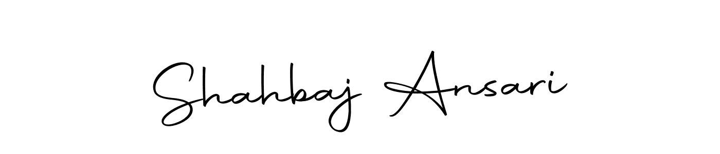 Shahbaj Ansari stylish signature style. Best Handwritten Sign (Autography-DOLnW) for my name. Handwritten Signature Collection Ideas for my name Shahbaj Ansari. Shahbaj Ansari signature style 10 images and pictures png
