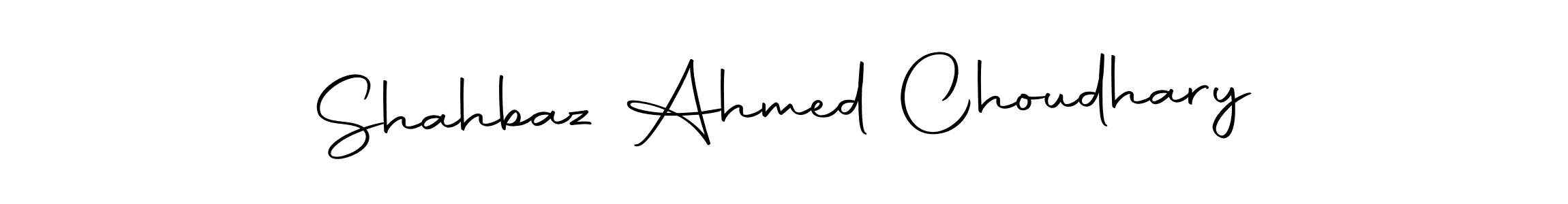 Shahbaz Ahmed Choudhary stylish signature style. Best Handwritten Sign (Autography-DOLnW) for my name. Handwritten Signature Collection Ideas for my name Shahbaz Ahmed Choudhary. Shahbaz Ahmed Choudhary signature style 10 images and pictures png