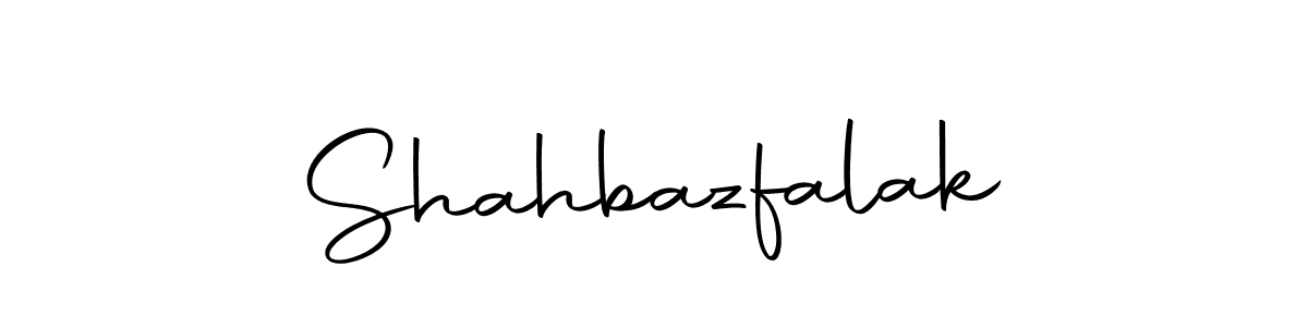 How to make Shahbazfalak signature? Autography-DOLnW is a professional autograph style. Create handwritten signature for Shahbazfalak name. Shahbazfalak signature style 10 images and pictures png