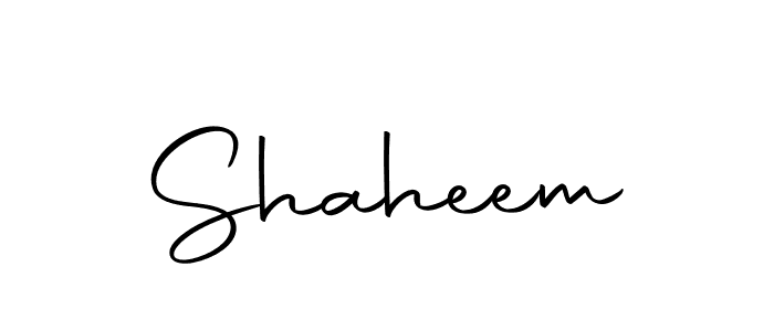 Create a beautiful signature design for name Shaheem. With this signature (Autography-DOLnW) fonts, you can make a handwritten signature for free. Shaheem signature style 10 images and pictures png