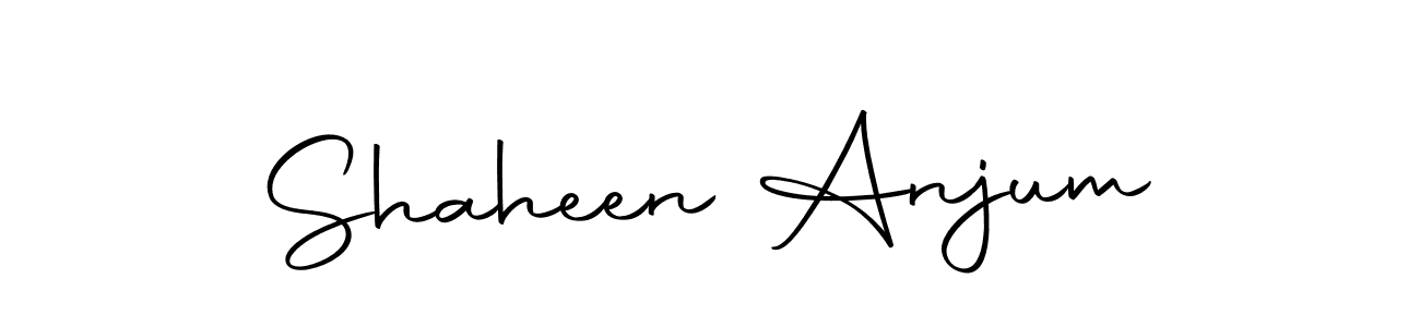 Make a beautiful signature design for name Shaheen Anjum. Use this online signature maker to create a handwritten signature for free. Shaheen Anjum signature style 10 images and pictures png