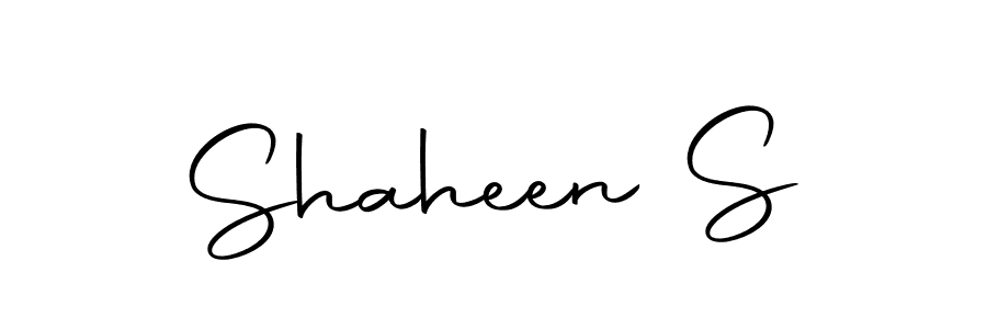 Make a beautiful signature design for name Shaheen S. Use this online signature maker to create a handwritten signature for free. Shaheen S signature style 10 images and pictures png