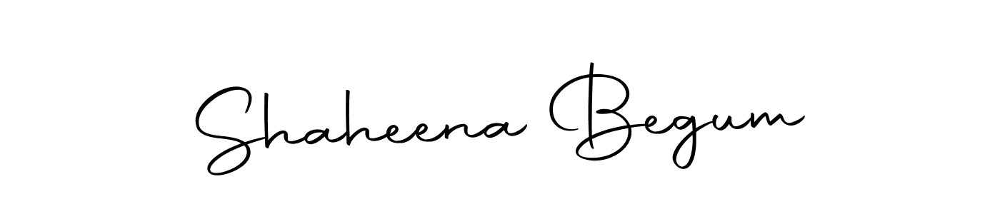 Create a beautiful signature design for name Shaheena Begum. With this signature (Autography-DOLnW) fonts, you can make a handwritten signature for free. Shaheena Begum signature style 10 images and pictures png