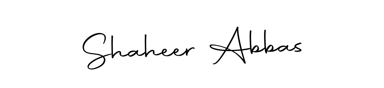 How to make Shaheer Abbas signature? Autography-DOLnW is a professional autograph style. Create handwritten signature for Shaheer Abbas name. Shaheer Abbas signature style 10 images and pictures png