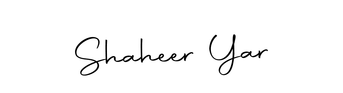 Autography-DOLnW is a professional signature style that is perfect for those who want to add a touch of class to their signature. It is also a great choice for those who want to make their signature more unique. Get Shaheer Yar name to fancy signature for free. Shaheer Yar signature style 10 images and pictures png